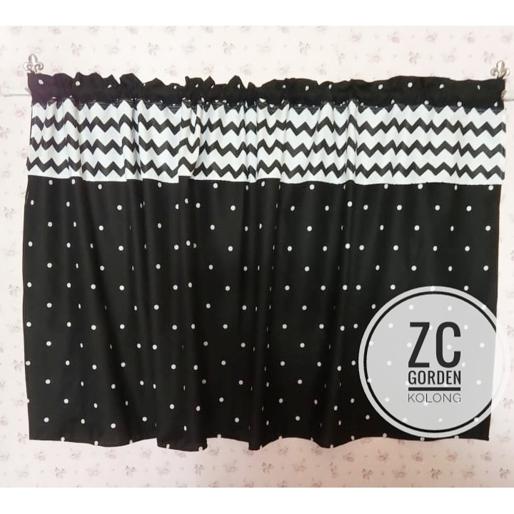 gorden kolong meja dapur shabby / gorden kolong dapur / gorden meja dapur / gorden kolong / gorden s