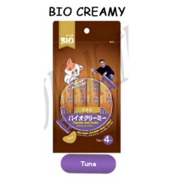 SNACK KUCING BERVITAMIN BIO CREAMY TREATS/SETARA MEO CREAMY