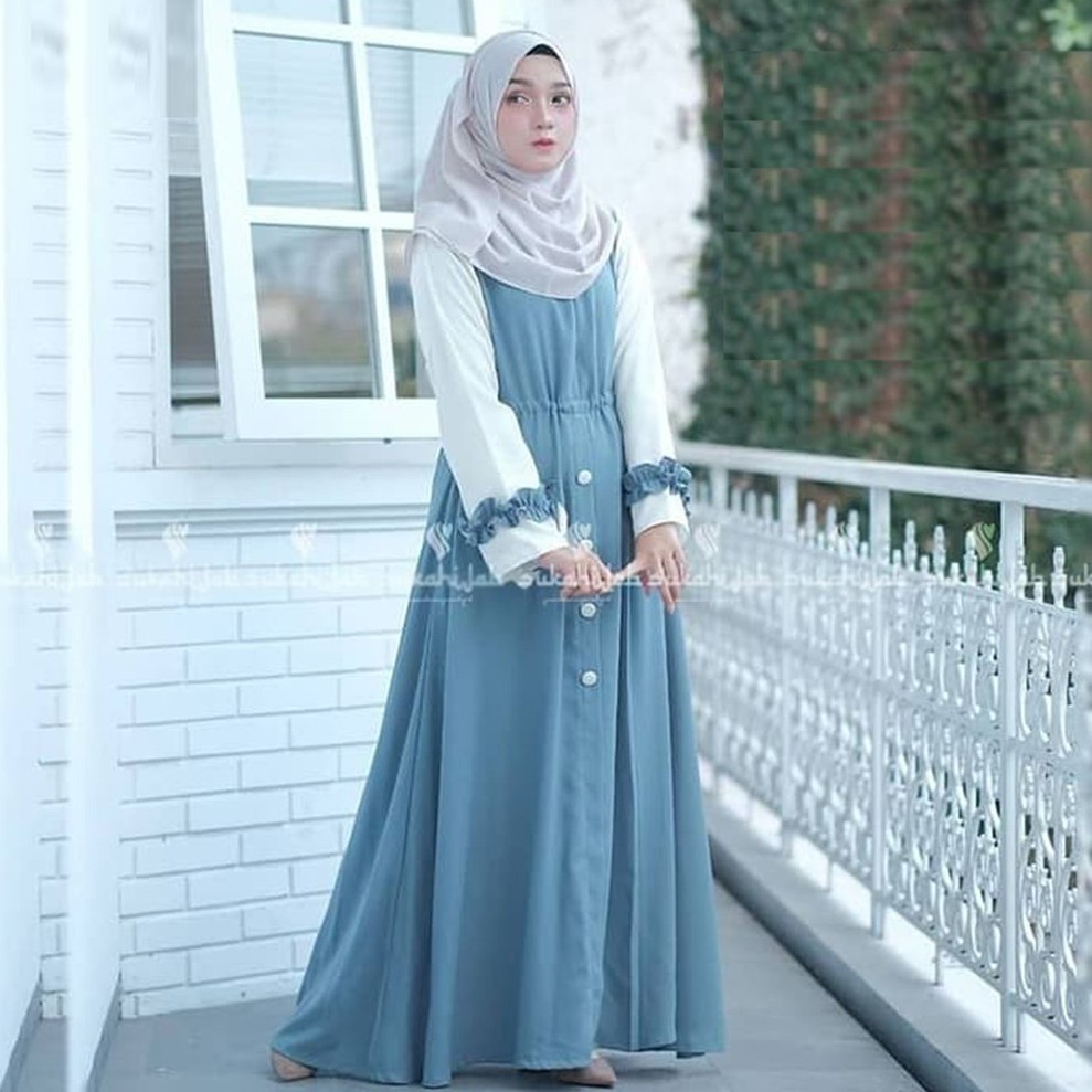 HM Baju Gamis Wanita - 4 varian Warna - Jelita Indonesia - Edisi Terbaru