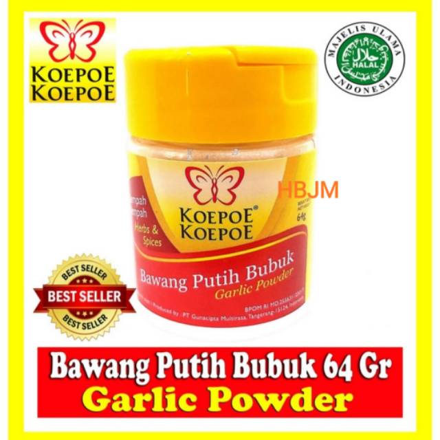

BAWANG PUTIH BUBUK 64 GR KOEPOE KOEPOE - GARLIC POWDER