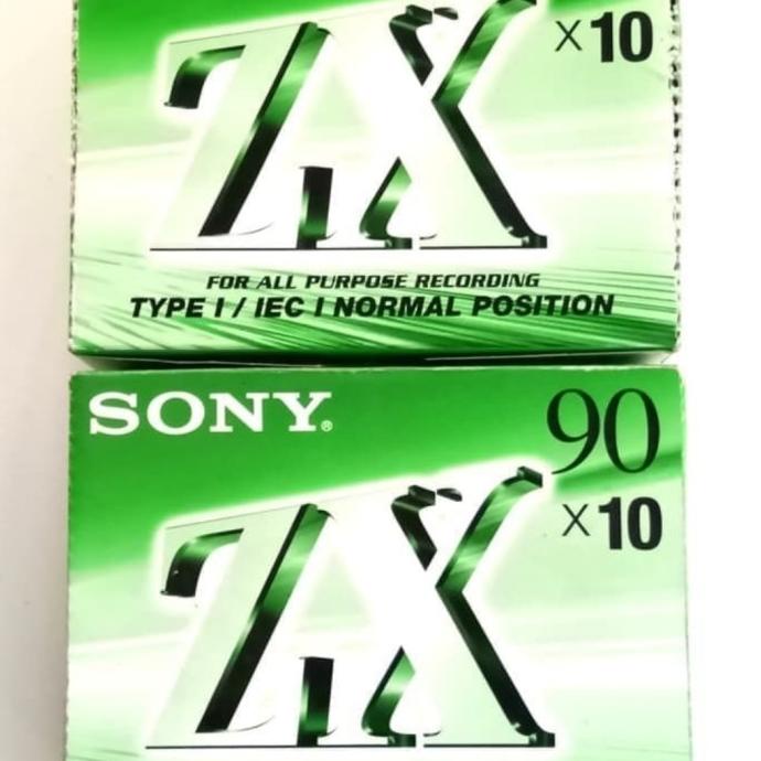 =+=+=+] Casette Tape kaset sony ZX 90 C90ZXA kaset pita kosong #150