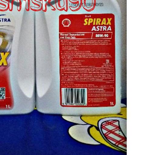 ➴ Oli SHELL ASTRA 80w-90 (1liter)/Shell Spirax ✶