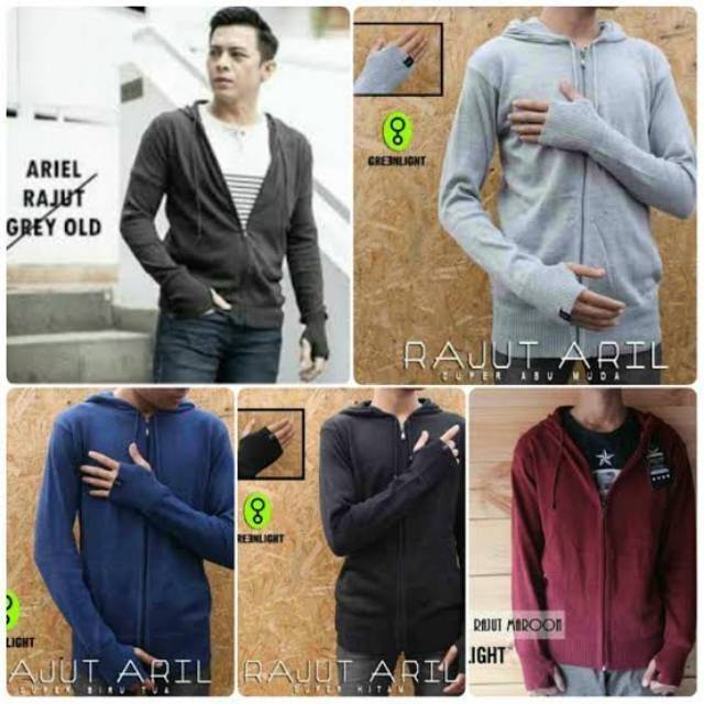 Sweater &amp; Kardigan Rajut Ariel / Rajut Aril Premium Bahan Melar