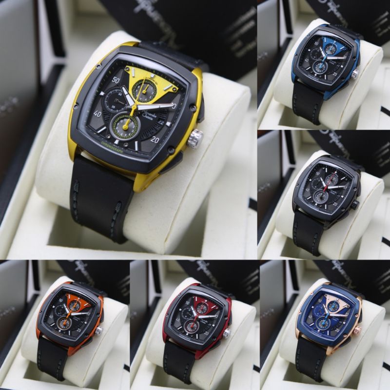 Jam tangan wanita Alexandre Christie Ac 6610/Ac6610 Kulit Original