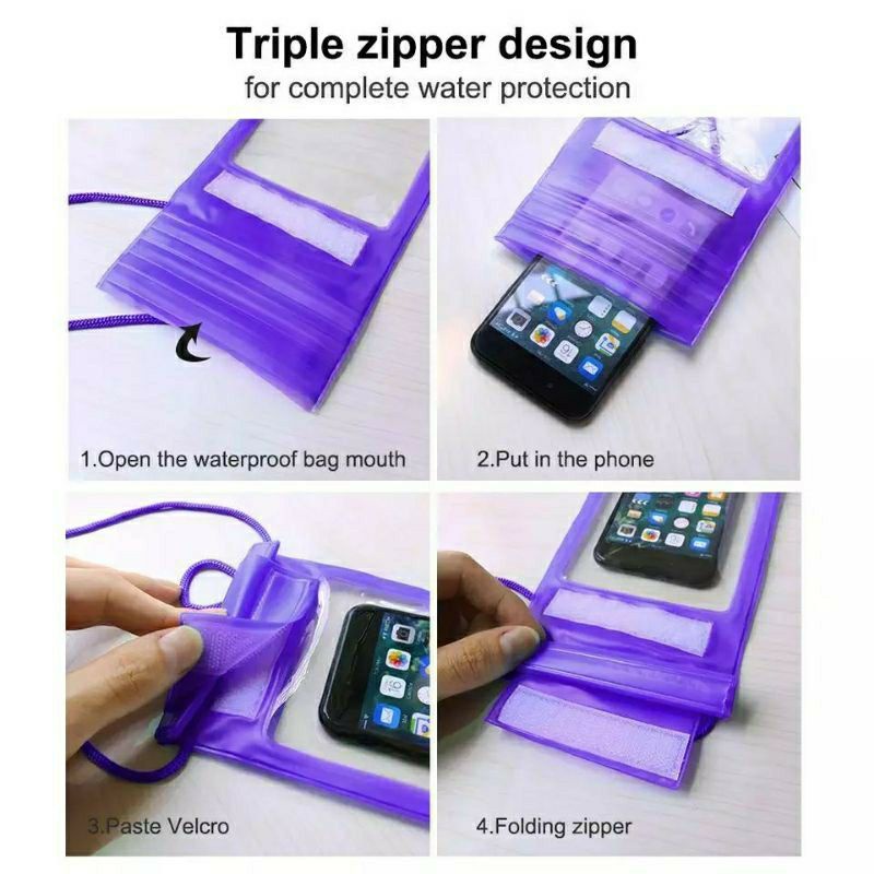 waterproof case xl /waterproof xl /sarung hp anti xl