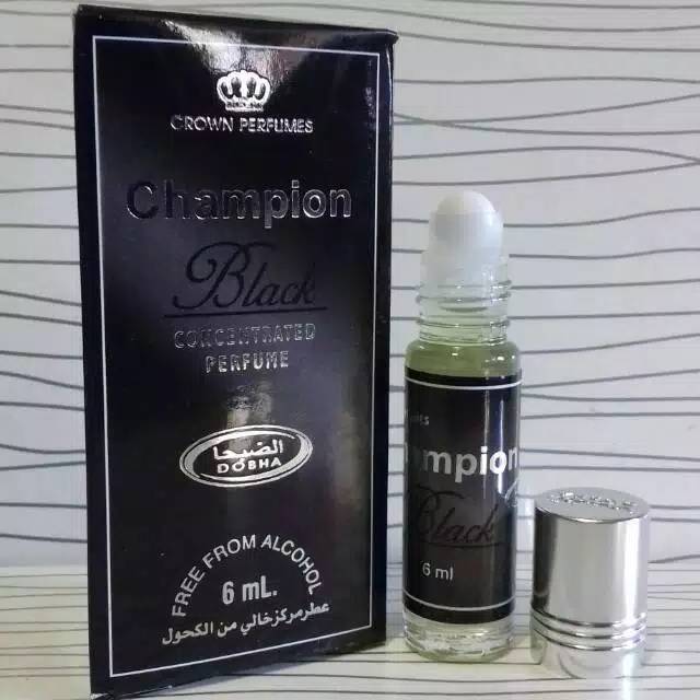 Parfum 6ml aroma champion black DOBHA roll on non al kohol