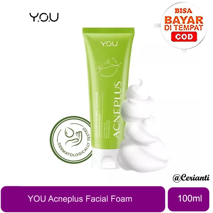 YOU Acneplus Low pH Calming Cleanser || Facial Wash || Cica Herbs Derma Solution