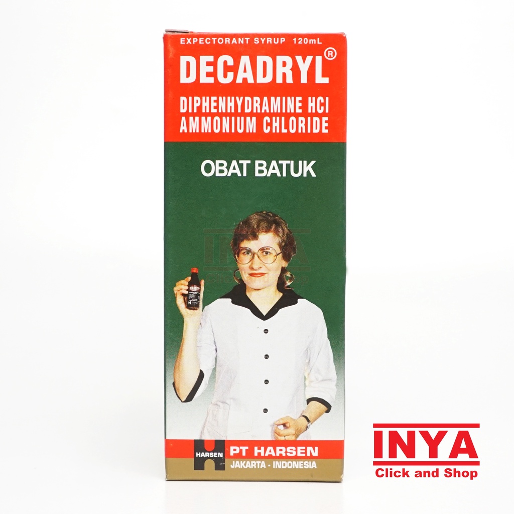 DECADRYL EXPECRORANT SYRUP 120ml - Obat Batuk