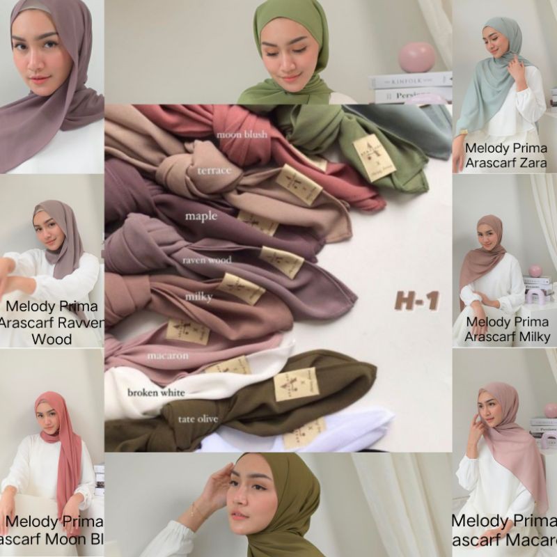 Melody Prima Arascarf Pashmina Edisi Ramadhan 2021