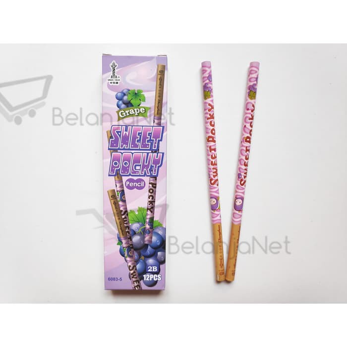 Pensil 2B zhonghua Sweet Pocky no.6083-5 [LUSIN]