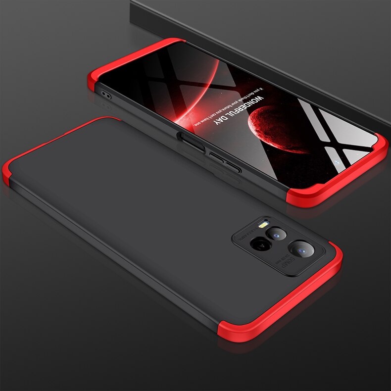 Vivo Y21 / Y21S / Y33S GKK Armor 360 Full Slim Back Matte Cover Case Casing