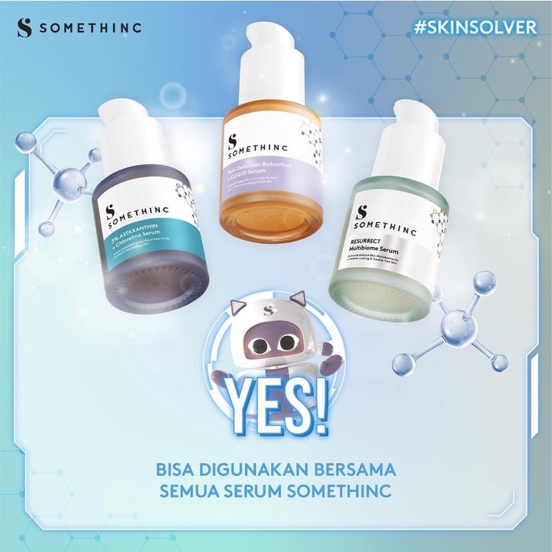 SOMETHINC Skin Solver Barrier &amp; Hydrate Indonesia / Serum Revive Potion Arbutin Lemonade Waterless Vitamin Dark Spot Hylapore Aha Salicylic Acid Vita Propolis Pure Retinol Encapsulated Granactive Astaxanthin Defender Resurrect Brightening Acne Anti Aging