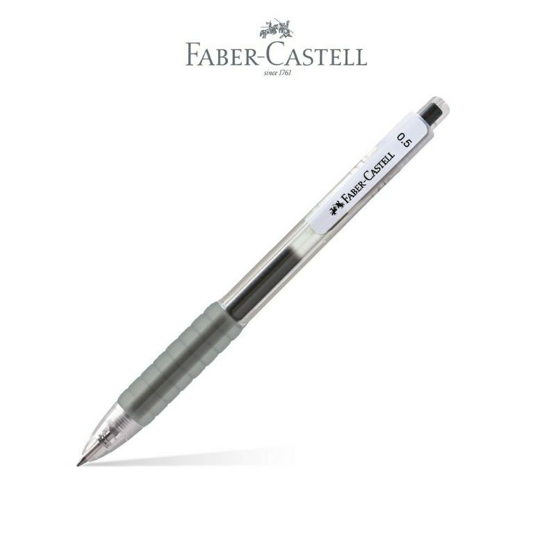 

Pulpen Air Gel 0.50mm Black Ink Faber Castell