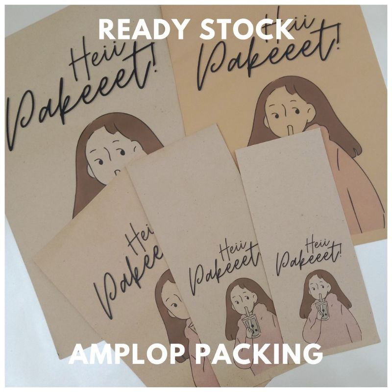 REQUEST PACKING AMPLOP CANTIK