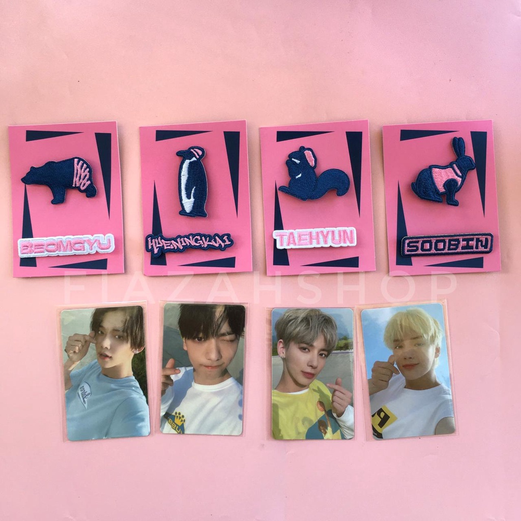 Benefit Pob PC Emblem Weverse TXT Fight or Escape FOE Soobin Yeonjun Beomgyu Taehyun Hueningkai