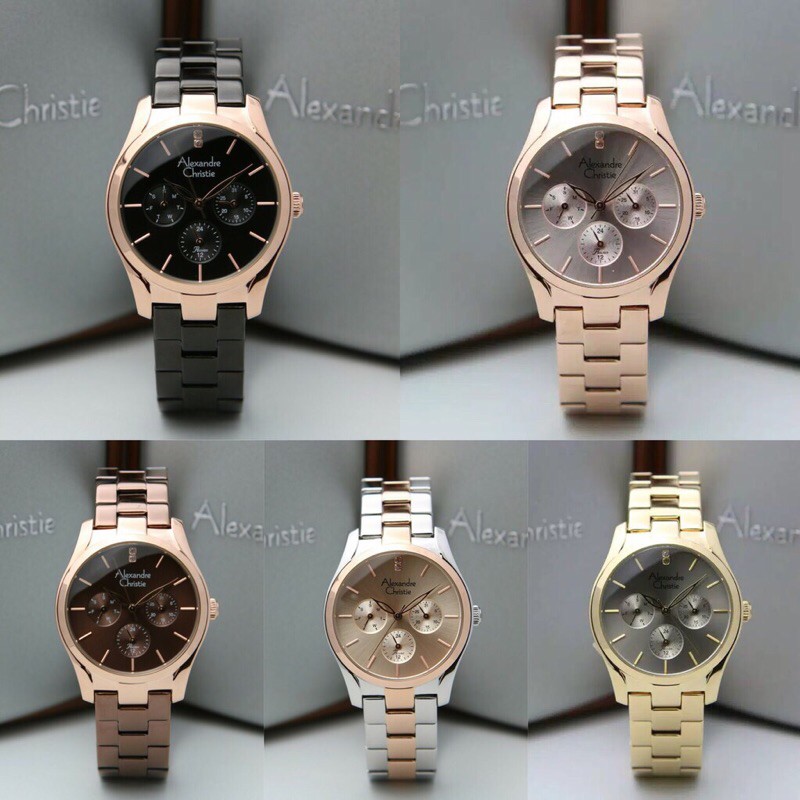 ALEXANDRE CHRISTIE AC 2910 JAM WANITA ORIGINAL