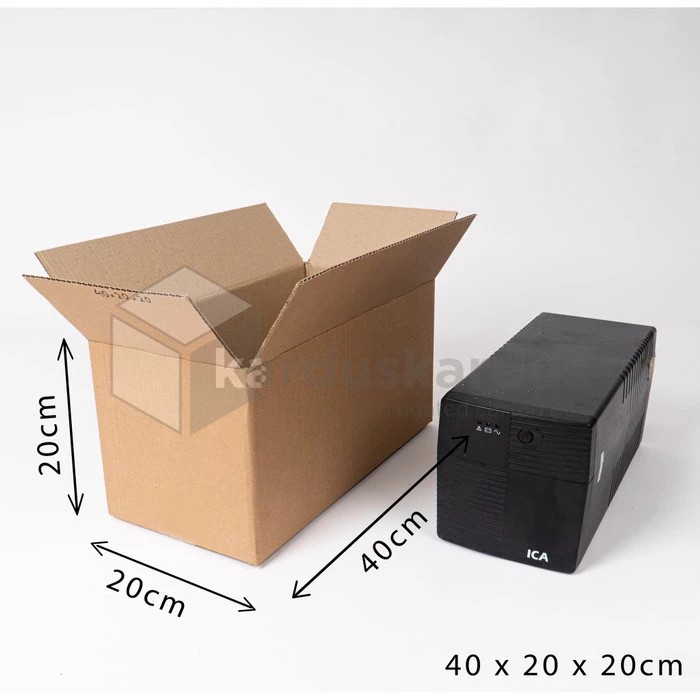 

KARDUS | BOX | KARTON PACKING (40 x 20 x 20 ) POLOS BARU