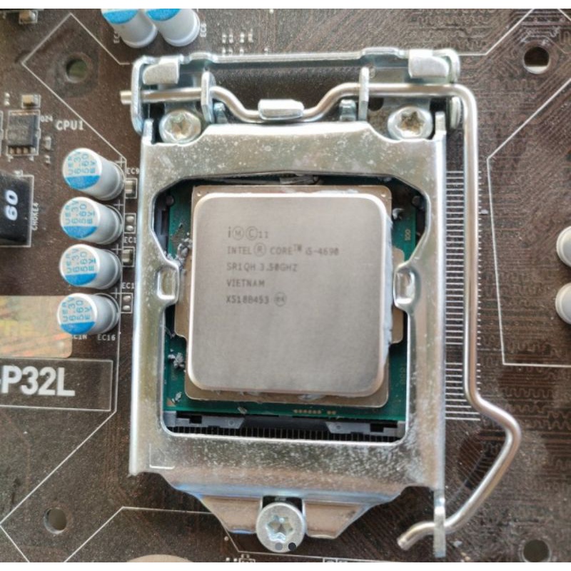 Paket motherboard h81 feat core i5 4690 haswell