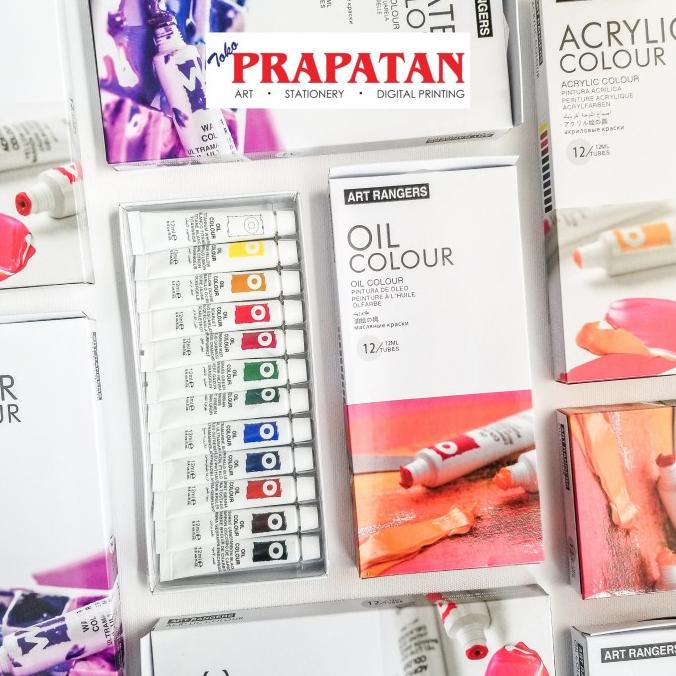 

TERLARIS Art Rangers Oil Color 12x12ml / Cat Minyak Art Rangers/CAT AKRILIK SET/CAT AKRILIK SET 24 WARNA/CAT AKRILIK PASTEL/CAT AIR/CAT AIR LUKIS SET/CAT AIR GIOTTO/KUAS LUKIS 1 SET/KUAS LUKIS KECIL/KUAS LUKIS LENGKAP/KANVAS LUKIS/KANVAS LUKIS