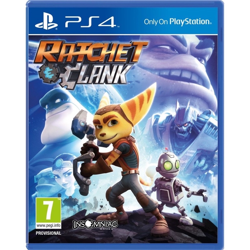 Kaset Ratchet Clank PS4 Rachet And Clank Playstation PS 4 5 Racet CD BD Game Games Racets &amp; Clank's Rachets Reg 3 Region Asia