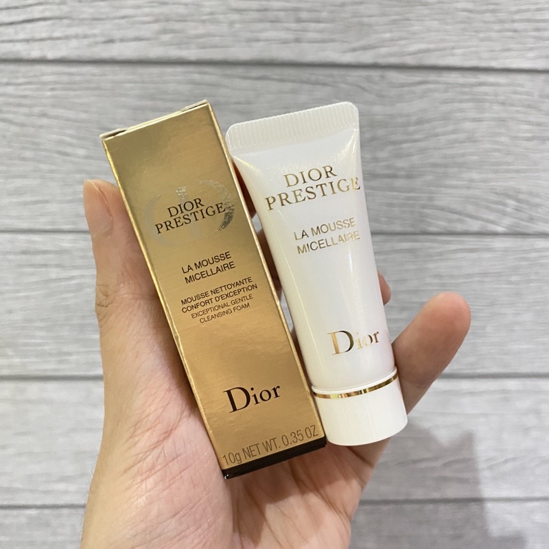 DIOR PRESTIGE LA MOUSSE CLEANSING FOAM SAMPLE 5gr & 10gr NEW FORMULA