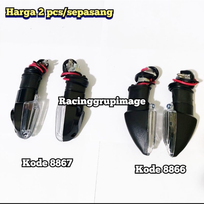 lampu sein sen mini variasi ninja,vixion,byson,versa,tiger,vixion dll