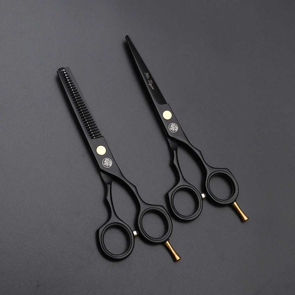 Gunting Rambut Professional Barber Scissors Scissor Alat Cukur Hair Peralatan salon Barbershop 2PCS