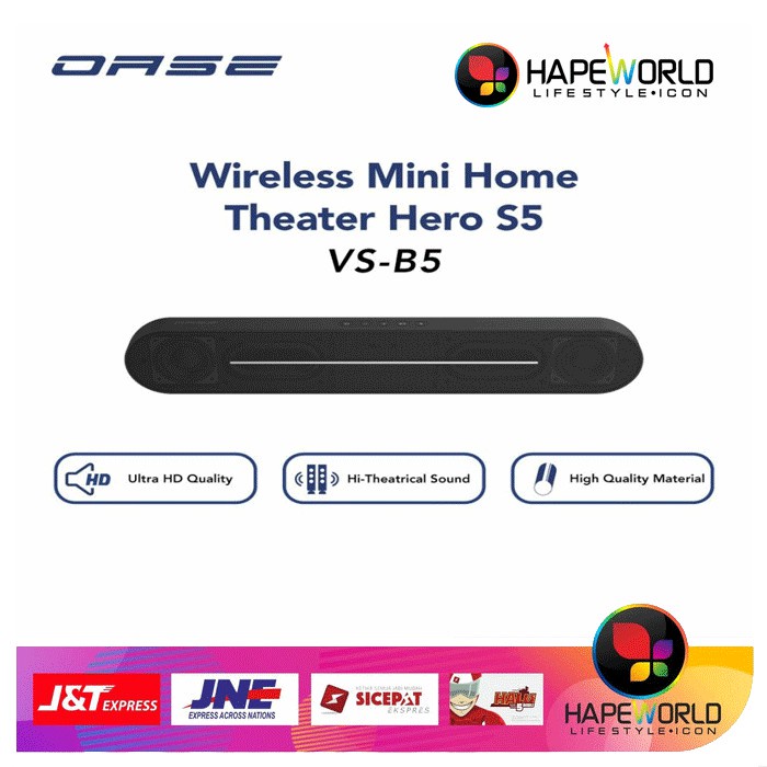 PORTABLE SPEAKER - WIRELESS SPEAKER - HOME THEATER OASE HERO S5 - ORI