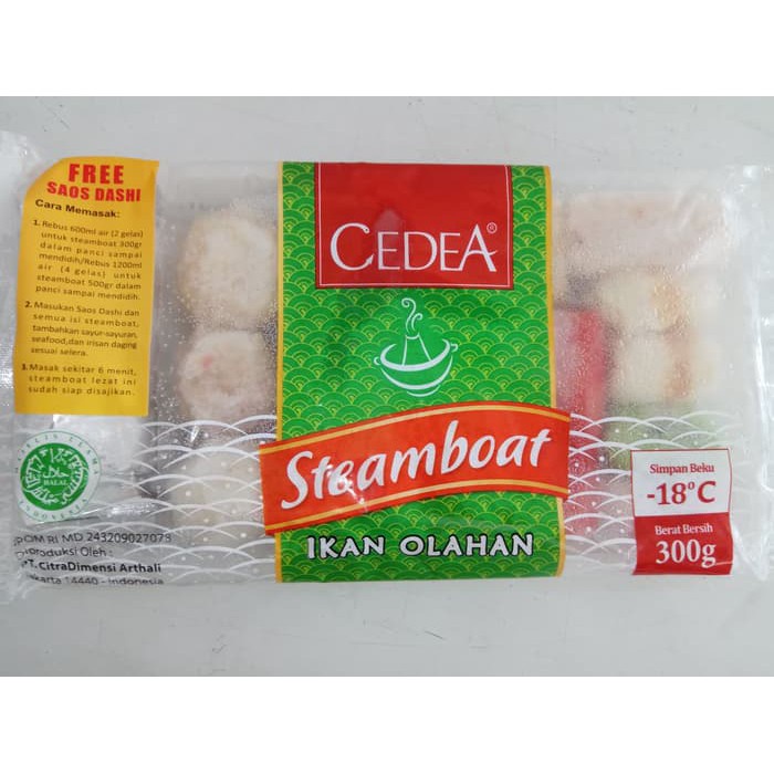 

Cedea Steamboat ikan 300 gr