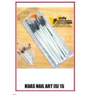 

NAIL ART KUAS SET ISI 15
