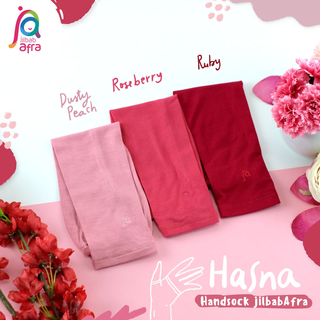 Handsock Jempol Merek Afra Hasna - Bahan Kaos Rayon HQ