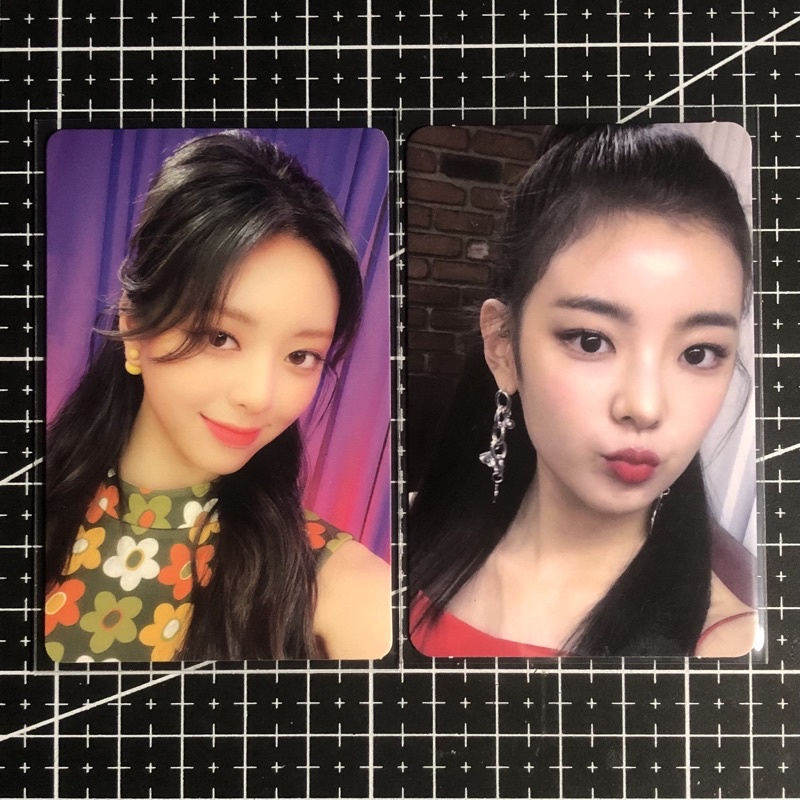 PHOTOCARD PC YUNA LIA ITZY ICY POUT NBD NO BAD DAYS APRIL