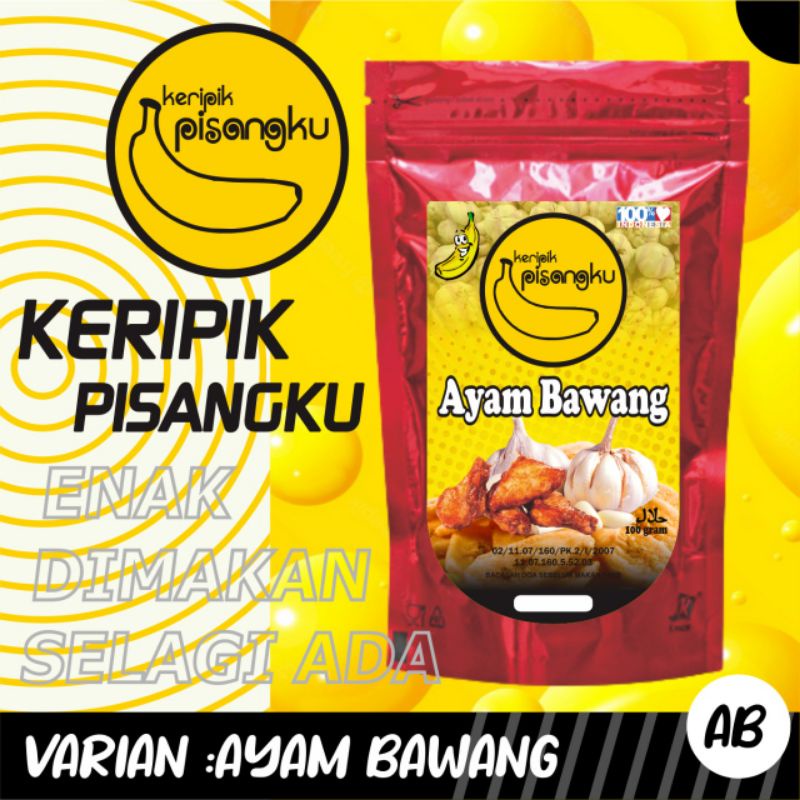 

Keripik Pisangku Rasa Ayam Bawang