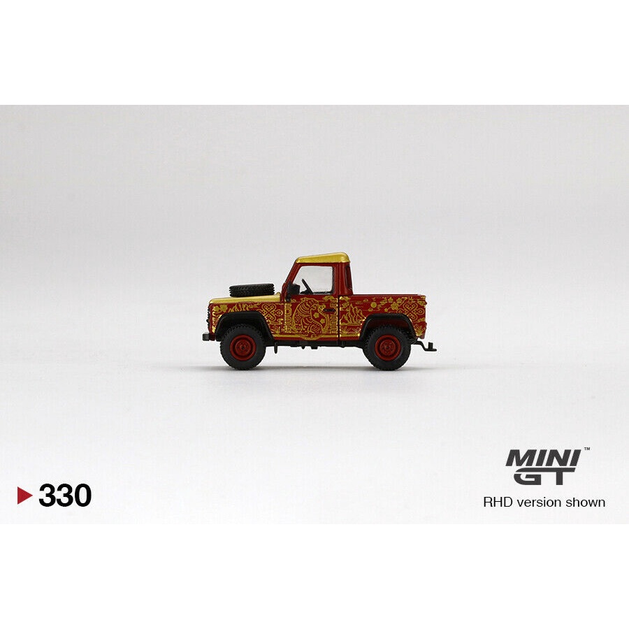 Mini GT 330 Land Rover Defender 90 Pickup 2022 Chinese New Year