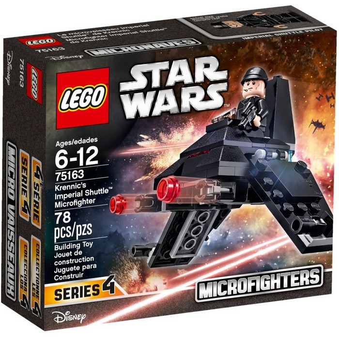 Toys LEGO Star Wars Krennic's Imperial Shuttle Microfighter 75163