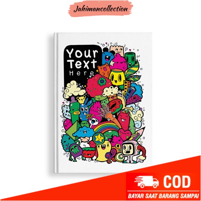 

✨ BISA COD ✨ Notebook Custom #Hipster - Custom Notebook - Planner - polos