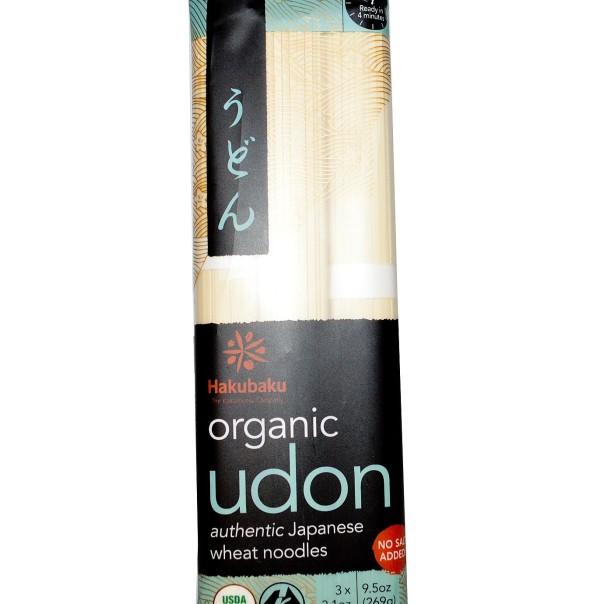 

Hakubaku Organic Dry Udon Noodles Mi Udon Instant Kering Jepang Isi 3