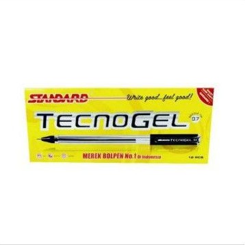 

STANDARD PEN TECNOGEL 07 BK 12PCS