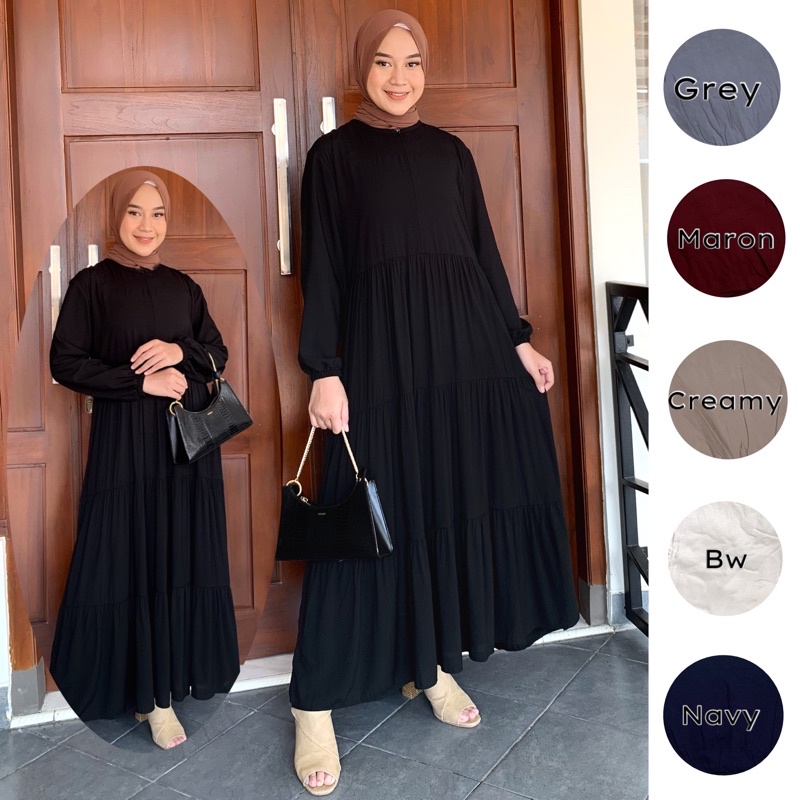 HANUM DRESS // DRESS REMPEL RAYON