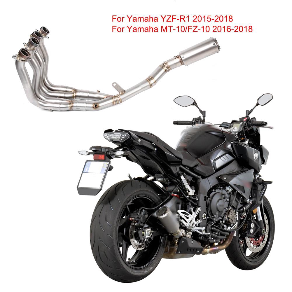 Pipa Knalpot Motor Modifikasi 15 18 Yamaha R1 Sc Full Shopee
