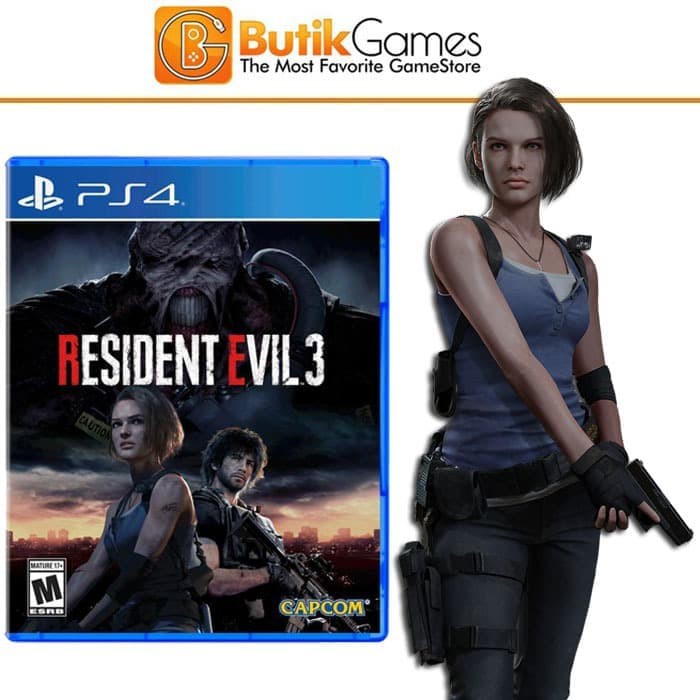 Resident Evil 3 Remake PS4 RE3 PS4 BD PS4 Kaset PS4