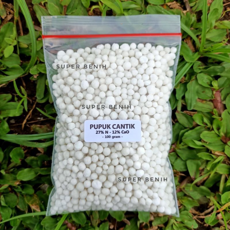 100gr - Pupuk CANTIK, Amonium Calsium Nitrat untuk tanaman cepat besar, tahan penyakit jamur