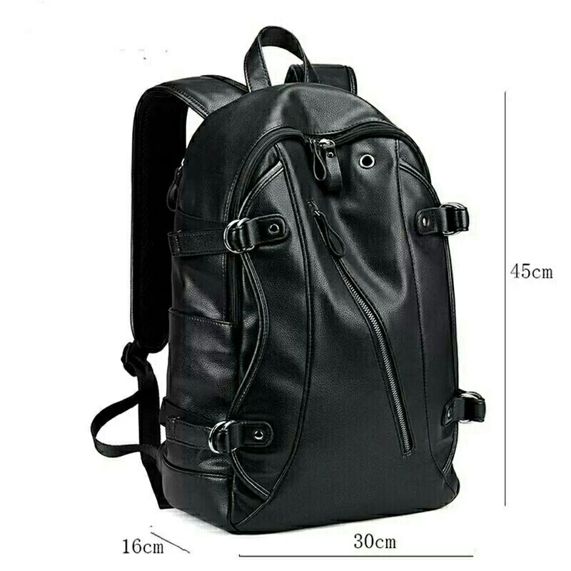 DISTRO Klub New Arrival - Tas Ransel Kulit IAC Backpack Up to 15 inch - Tas Pria Tas Wanita Laptop