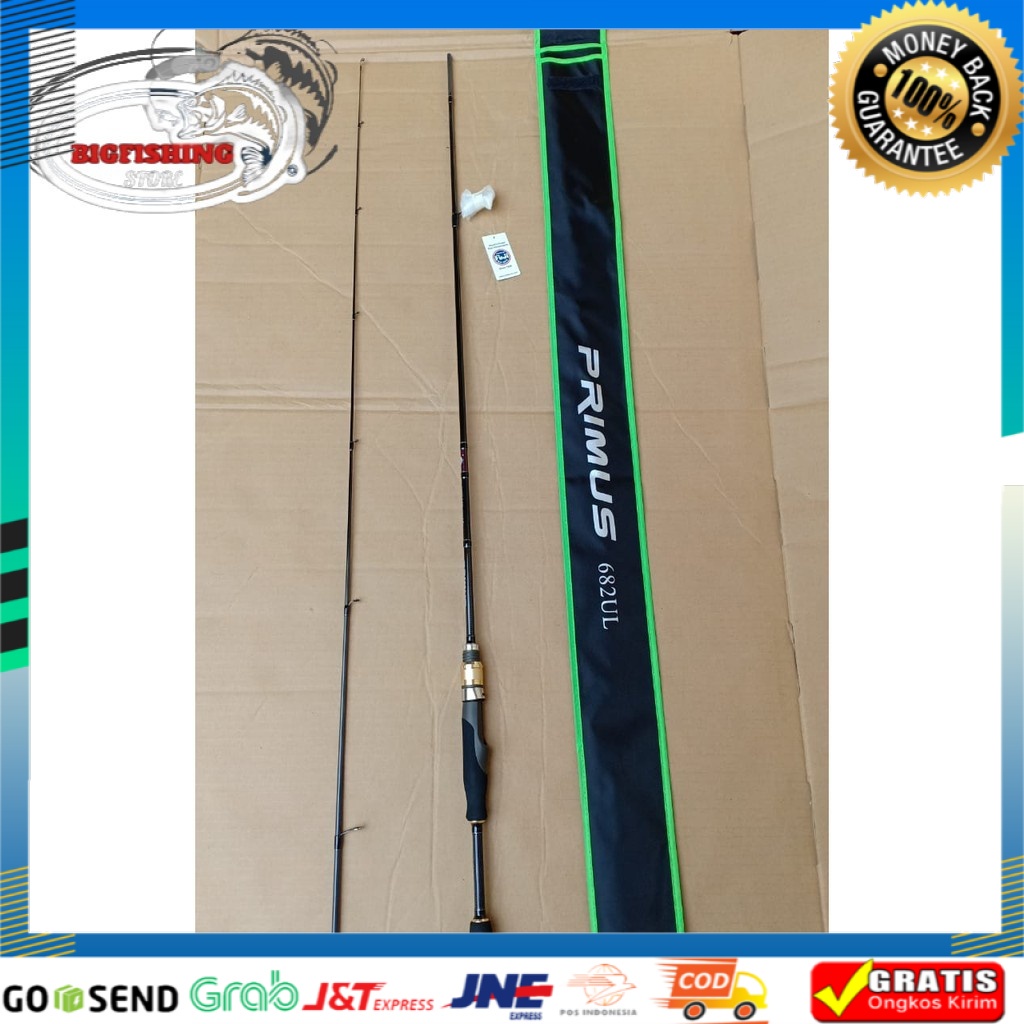 Joran UL Ultralight Orca Primus 632UL 682UL Bahan Carbon Ring Fuji