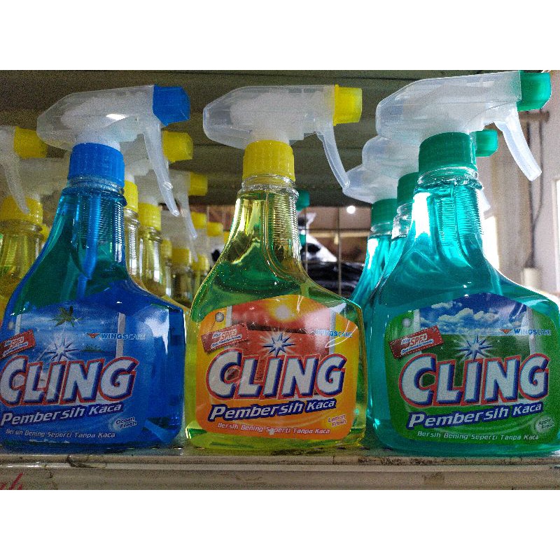 Cling Pembersih Kaca 440ml