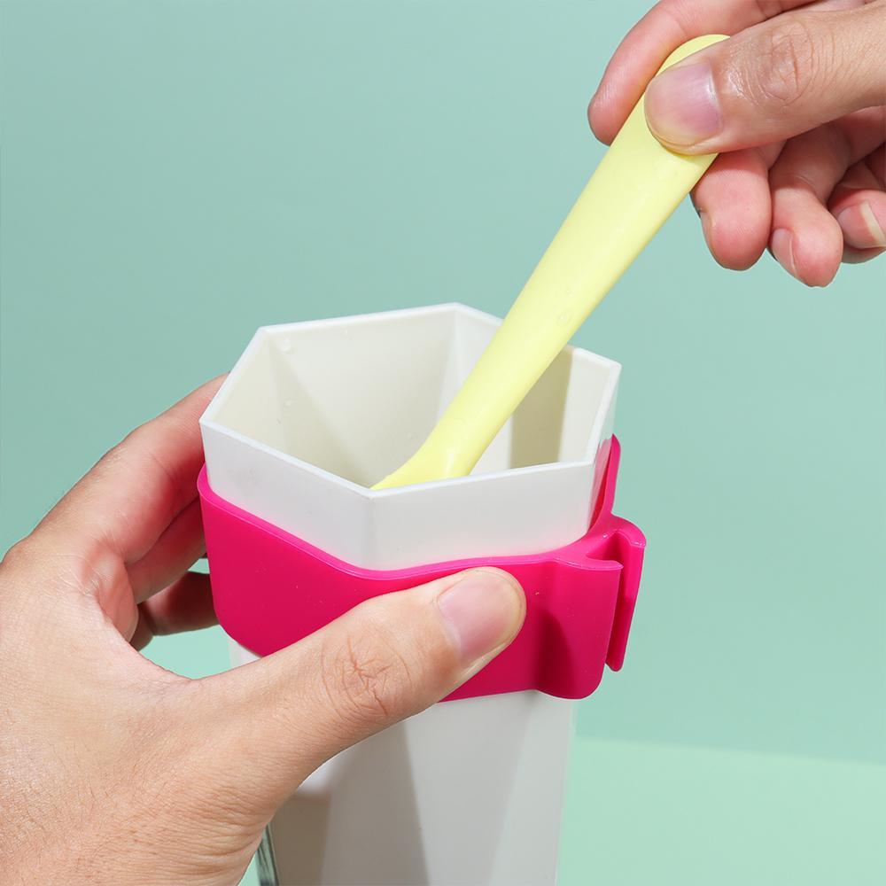 Chookyy Silicone Cup Sleeves Reusable Anti-Panas Insulasi Panas Non-slip Tatakan Gelas Teh Mug Holder