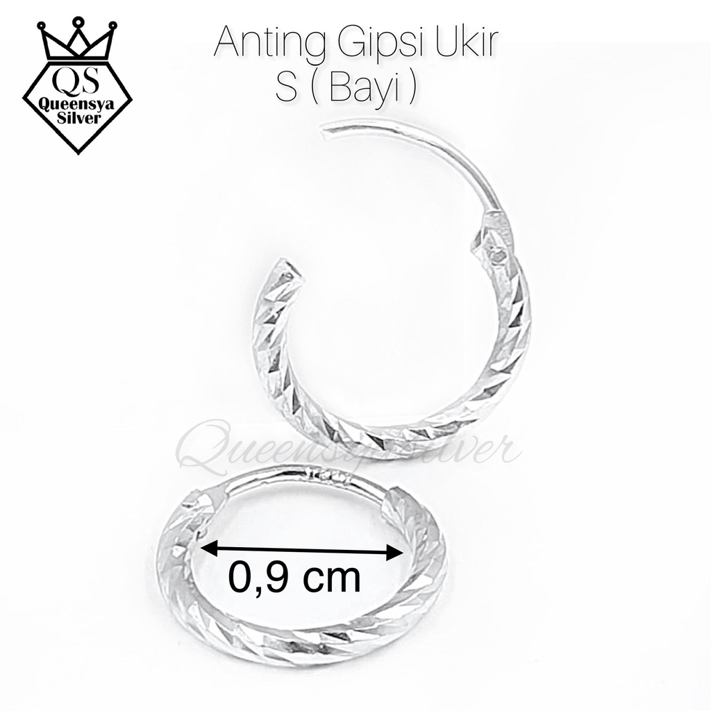 Anting Bayi Perak / Anting Perak Asli 925 Untuk Dewasa / Anting Silver 925 Asli