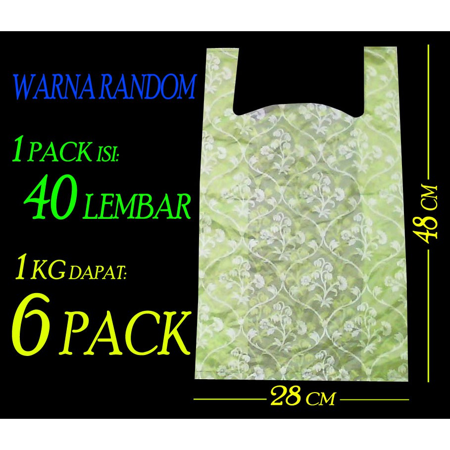 Harga Gila Plastik Kemasan/ Kresek Motif Batik Packing Olshop Ukr.28 Cm LkDRYibBzZz