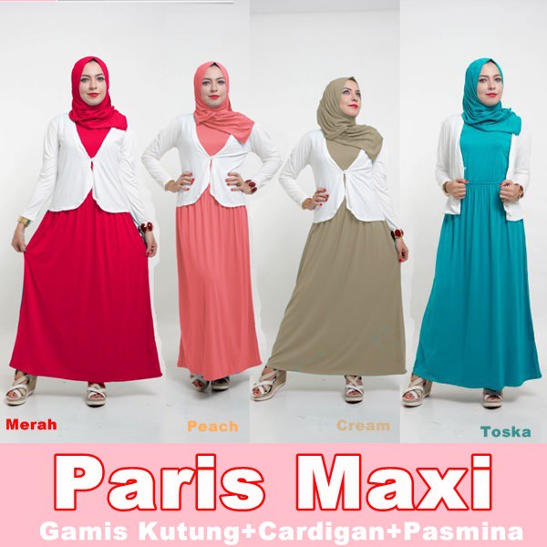 BAJU WANITA MURAH PARIS MAXI BAJU WANITA GROSIR TANAH ABANG