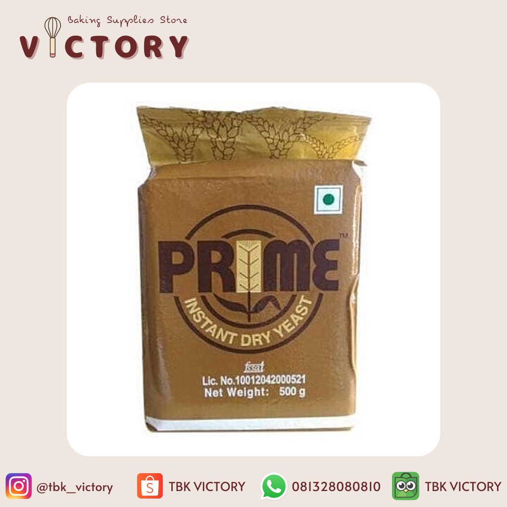 

PRIME Instant Dry Yeast 500gr - Ragi Kering Instan